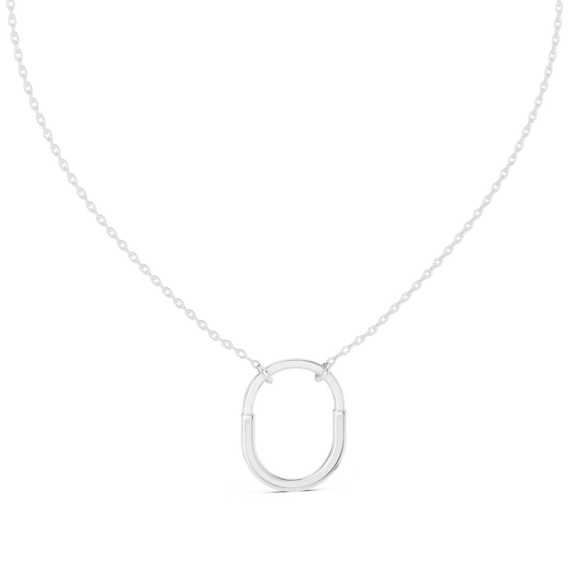 Round Lab Grown Diamond Pendant