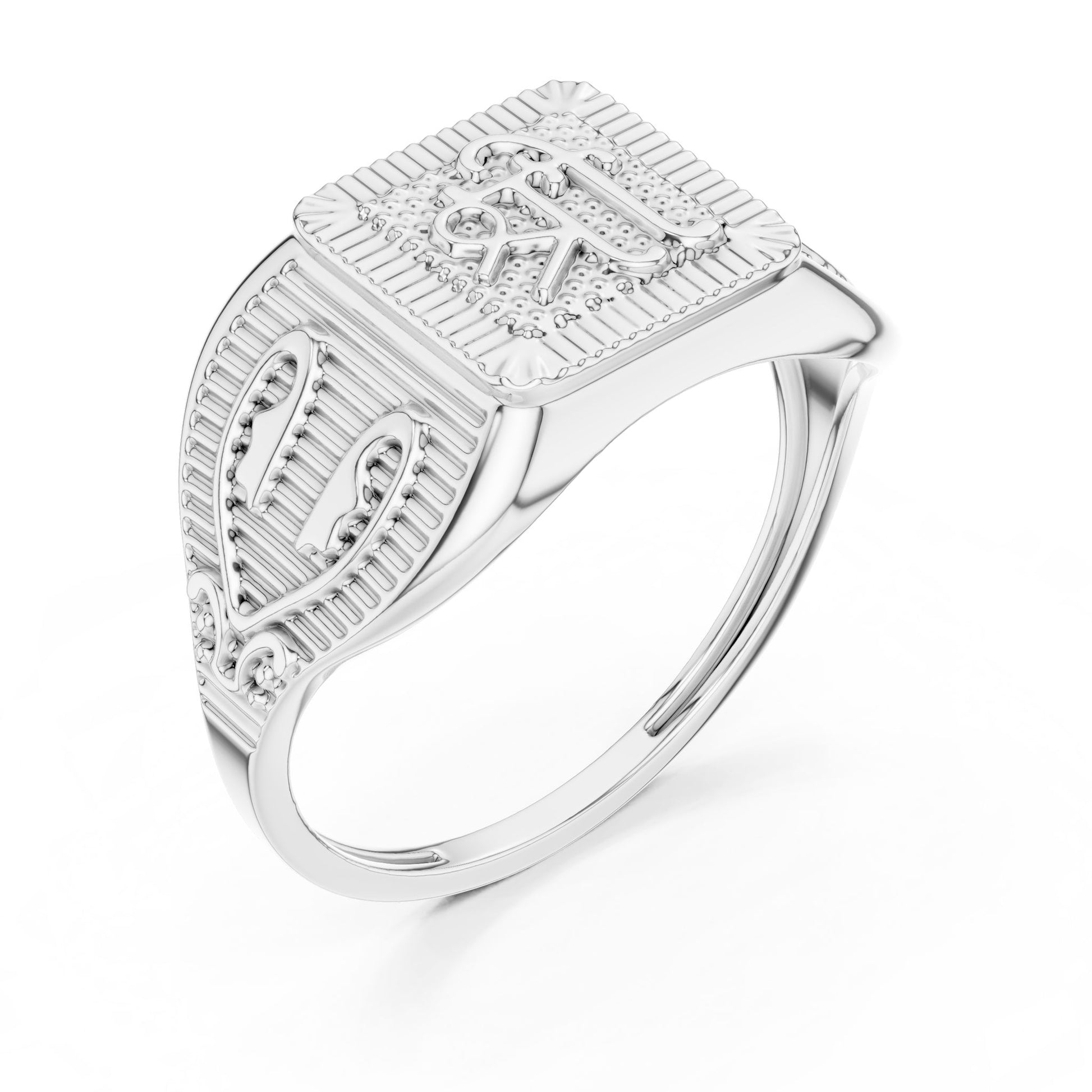 Men's Round Lab Grown Diamond Ring