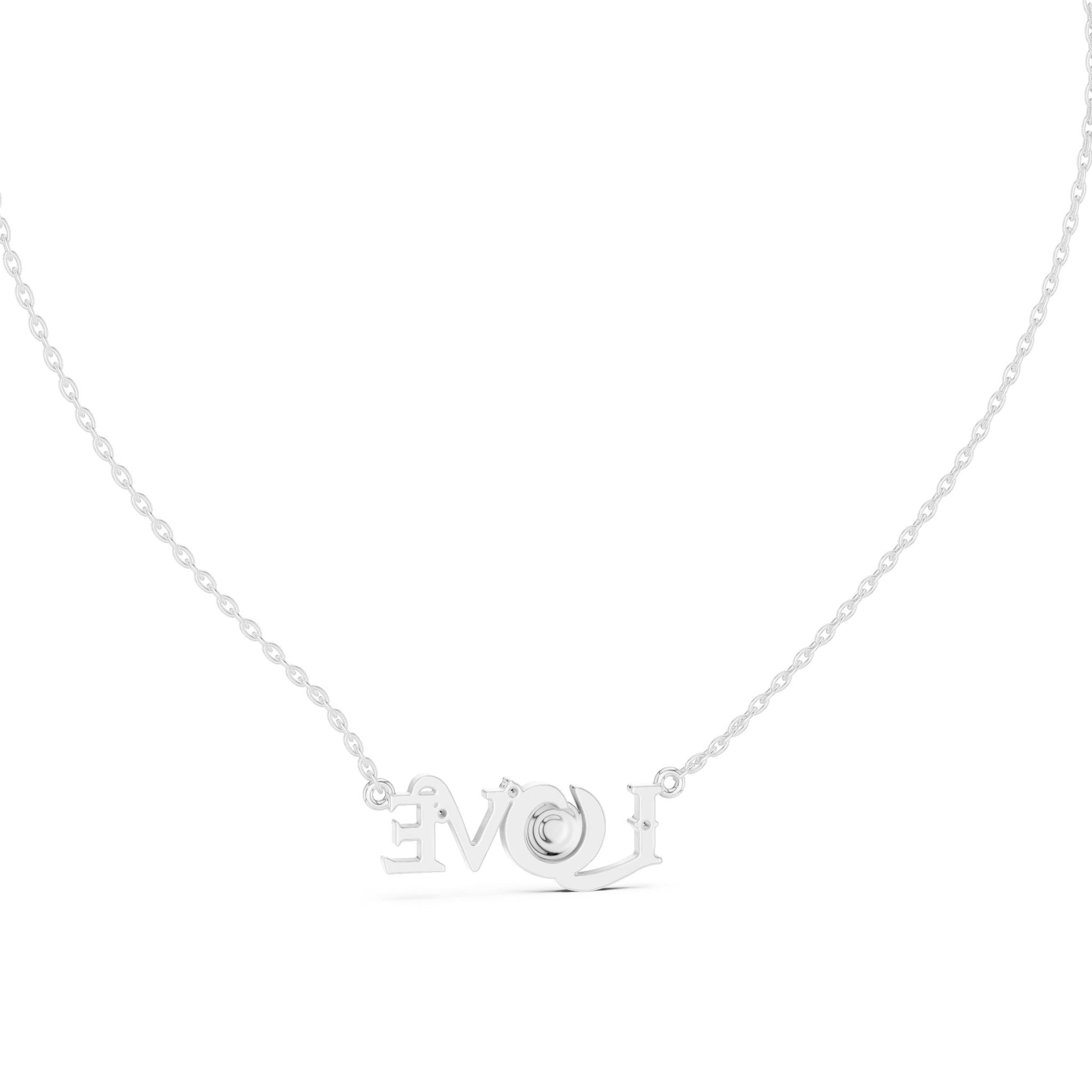 Round Lab Grown Diamond Pendant