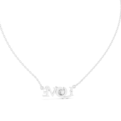 Round Lab Grown Diamond Pendant