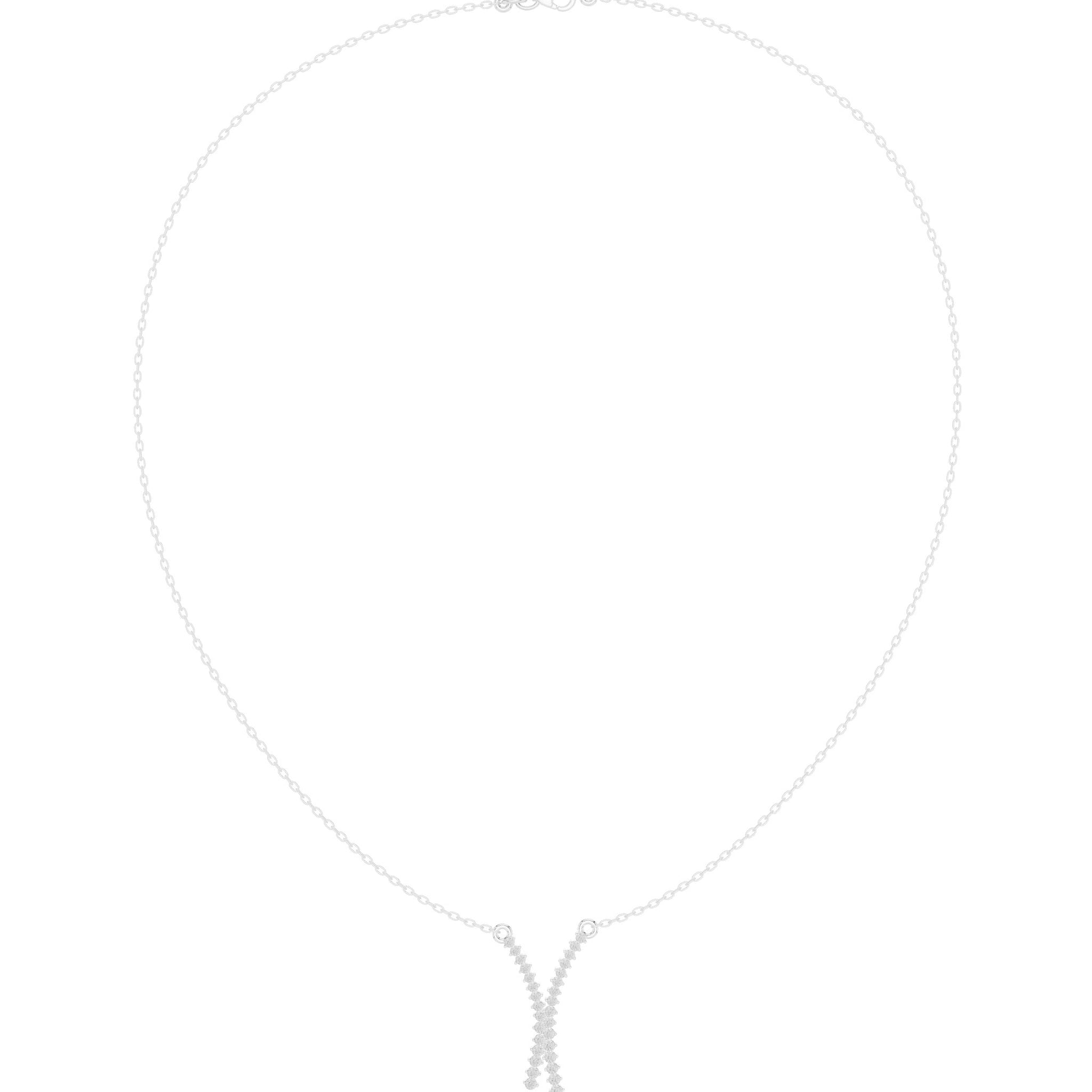 Round Lab Grown Diamond Pendant