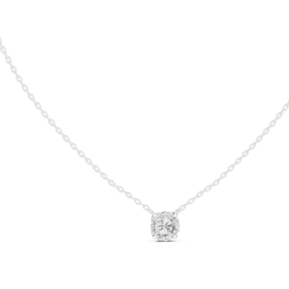 Round Lab Grown Diamond Pendant