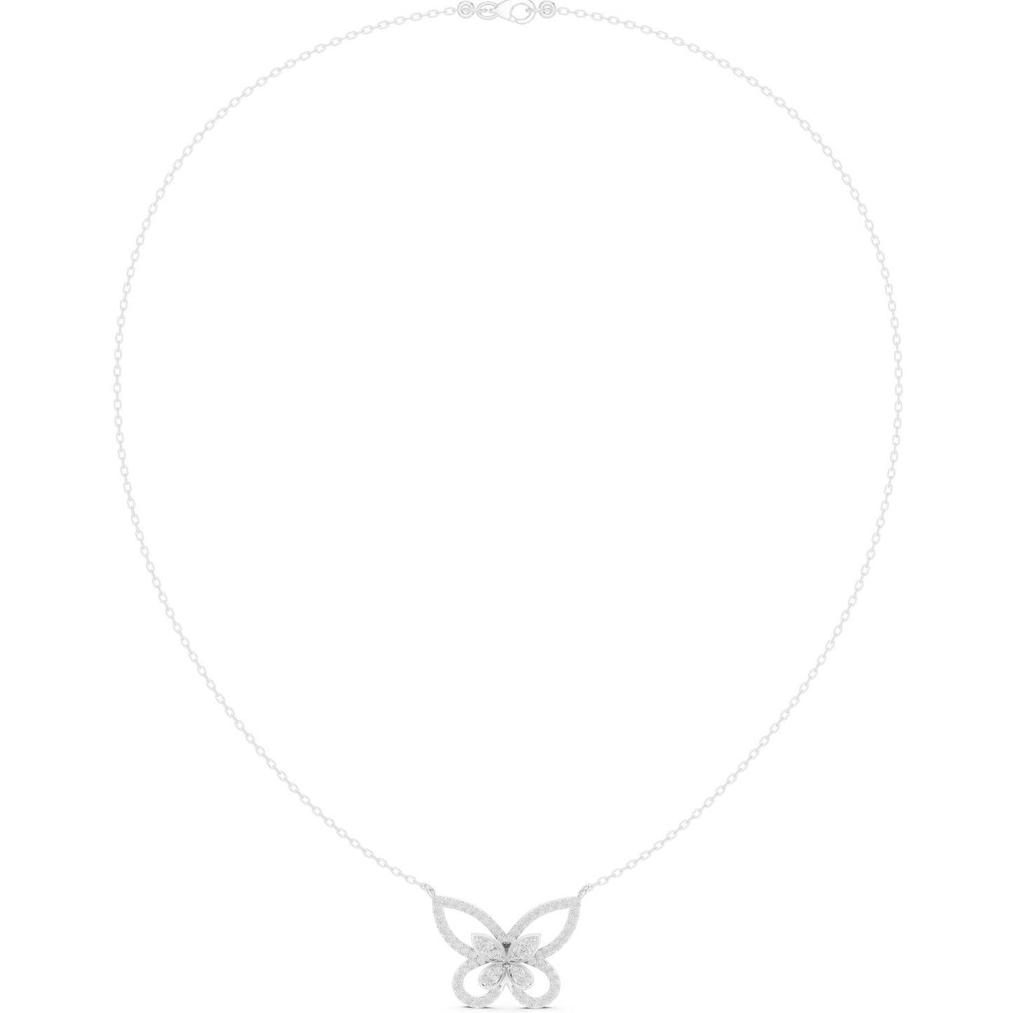 Round Lab Grown Diamond Pendant