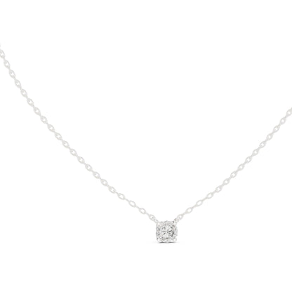 Round Lab Grown Diamond Pendant