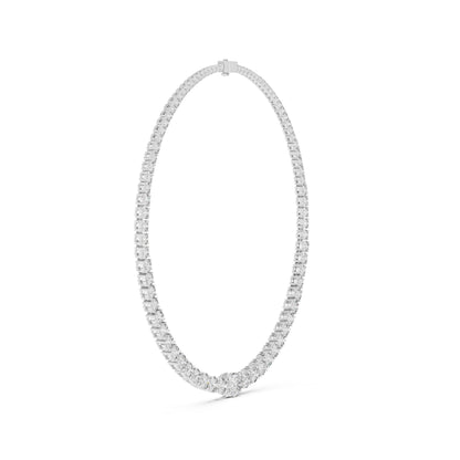 Round Lab Grown Diamond Pendant