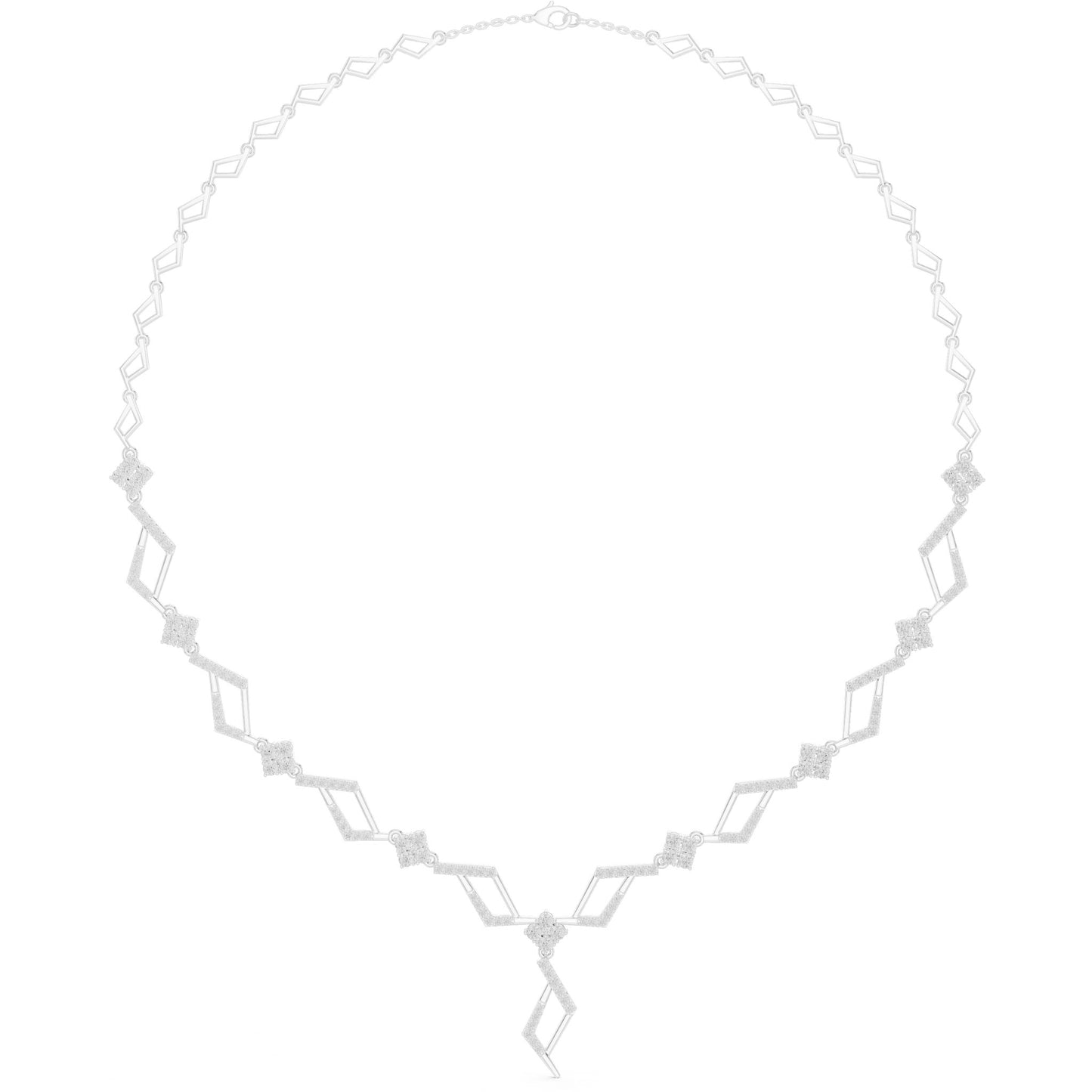 Round Lab Grown Diamond Pendant