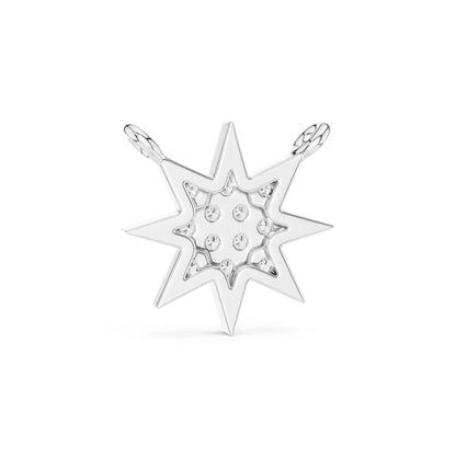 Round Lab Grown Diamond Pendant