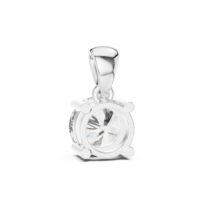 Round Lab Grown Diamond Pendant