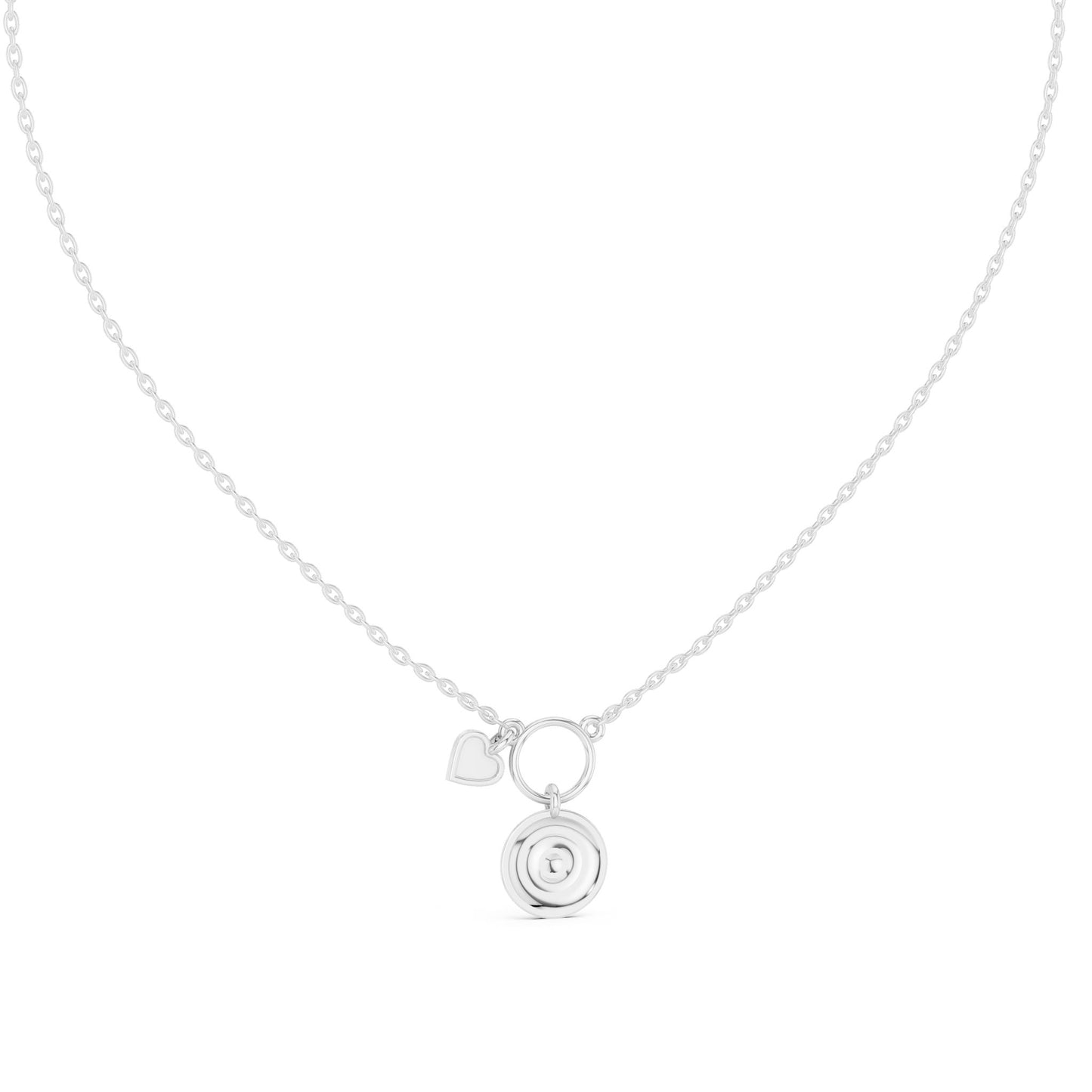 Round Lab Grown Diamond Pendant