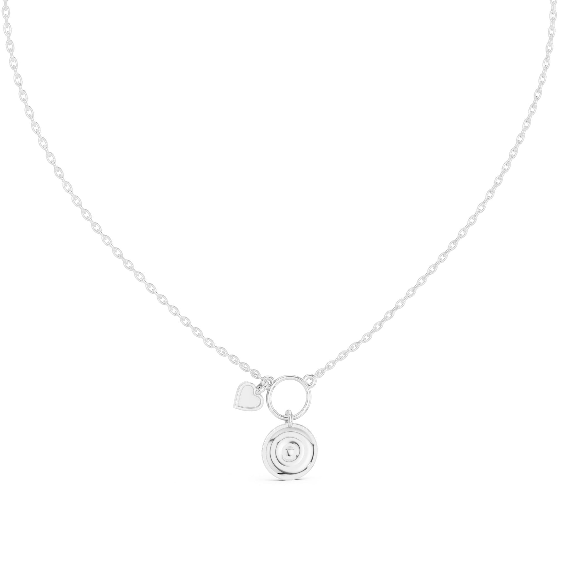 Round Lab Grown Diamond Pendant