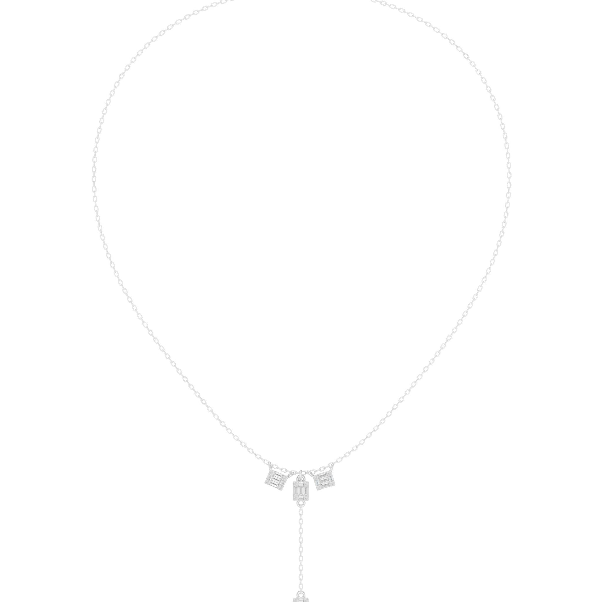 Round Lab Grown Diamond Pendant