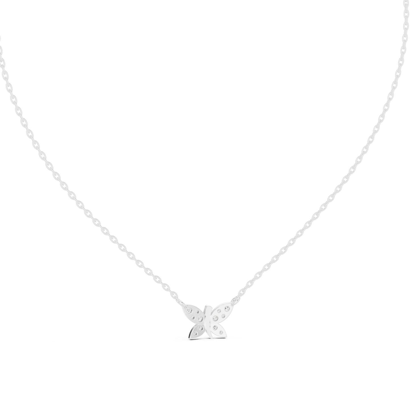 Round Lab Grown Diamond Pendant
