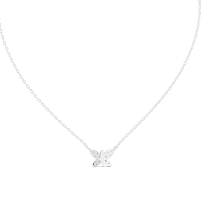 Round Lab Grown Diamond Pendant