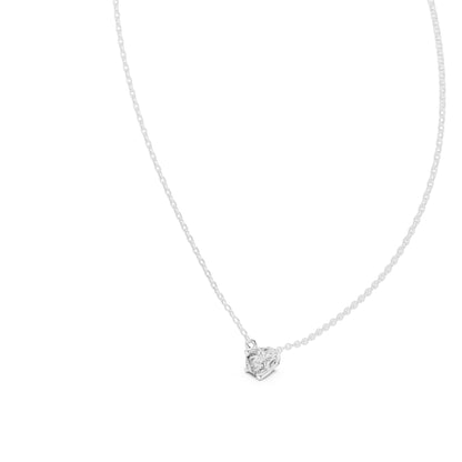 Round Lab Grown Diamond Pendant