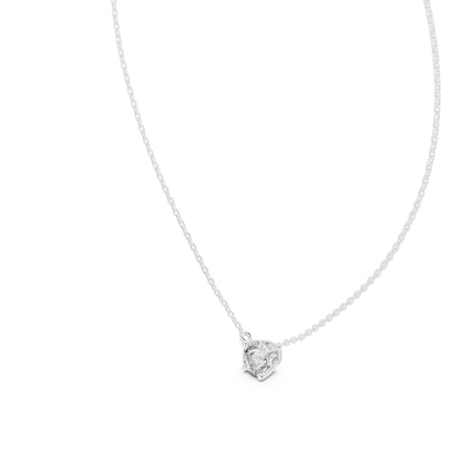 Round Lab Grown Diamond Pendant