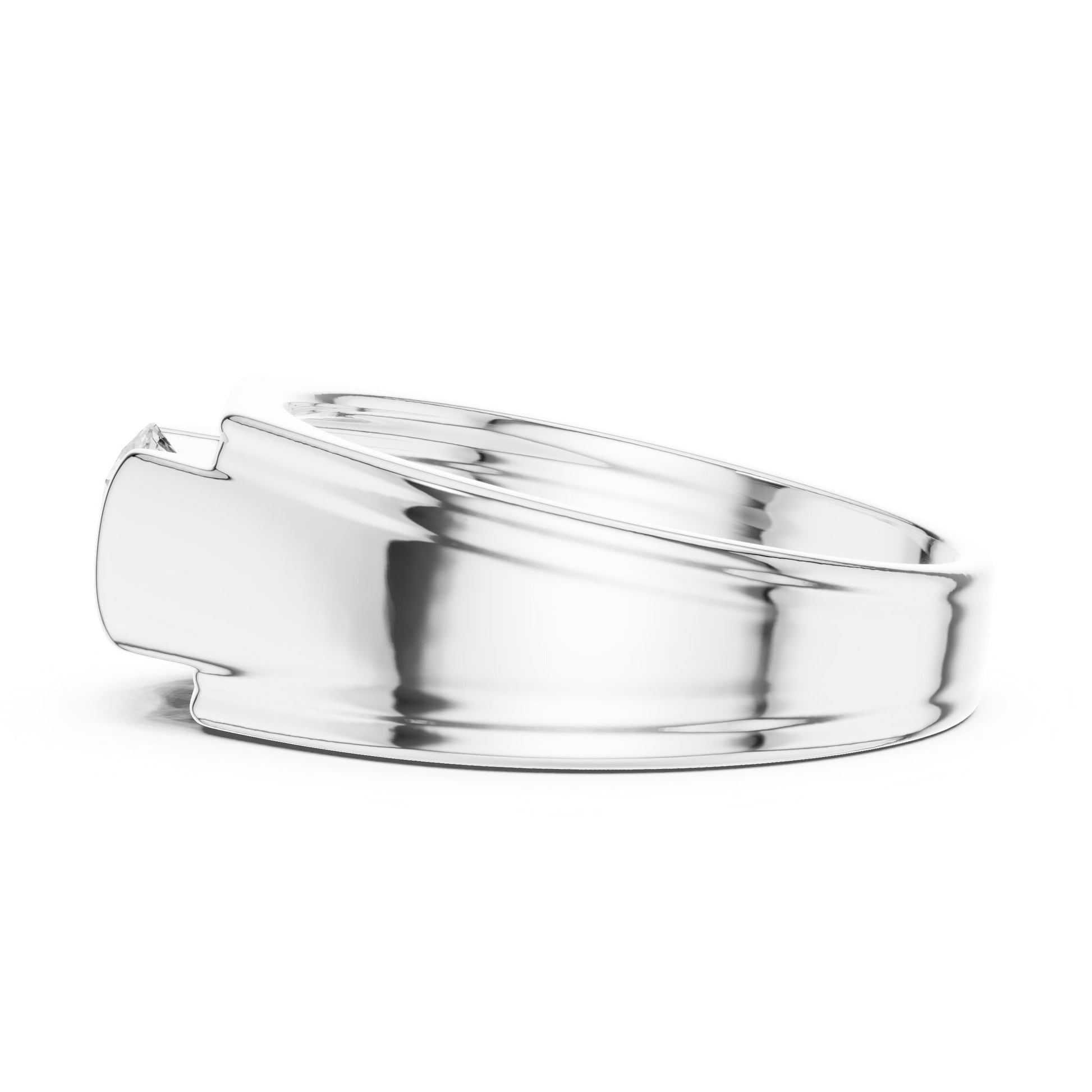 Men's Round Lab Grown Diamond Ring