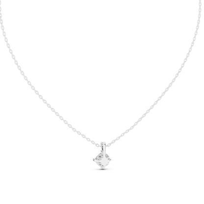 Round Lab Grown Diamond Pendant