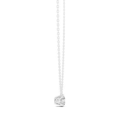 Round Lab Grown Diamond Pendant