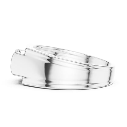 Men's Round Lab Grown Diamond Ring