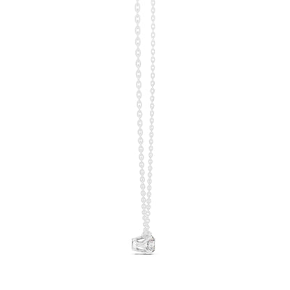 Round Lab Grown Diamond Pendant