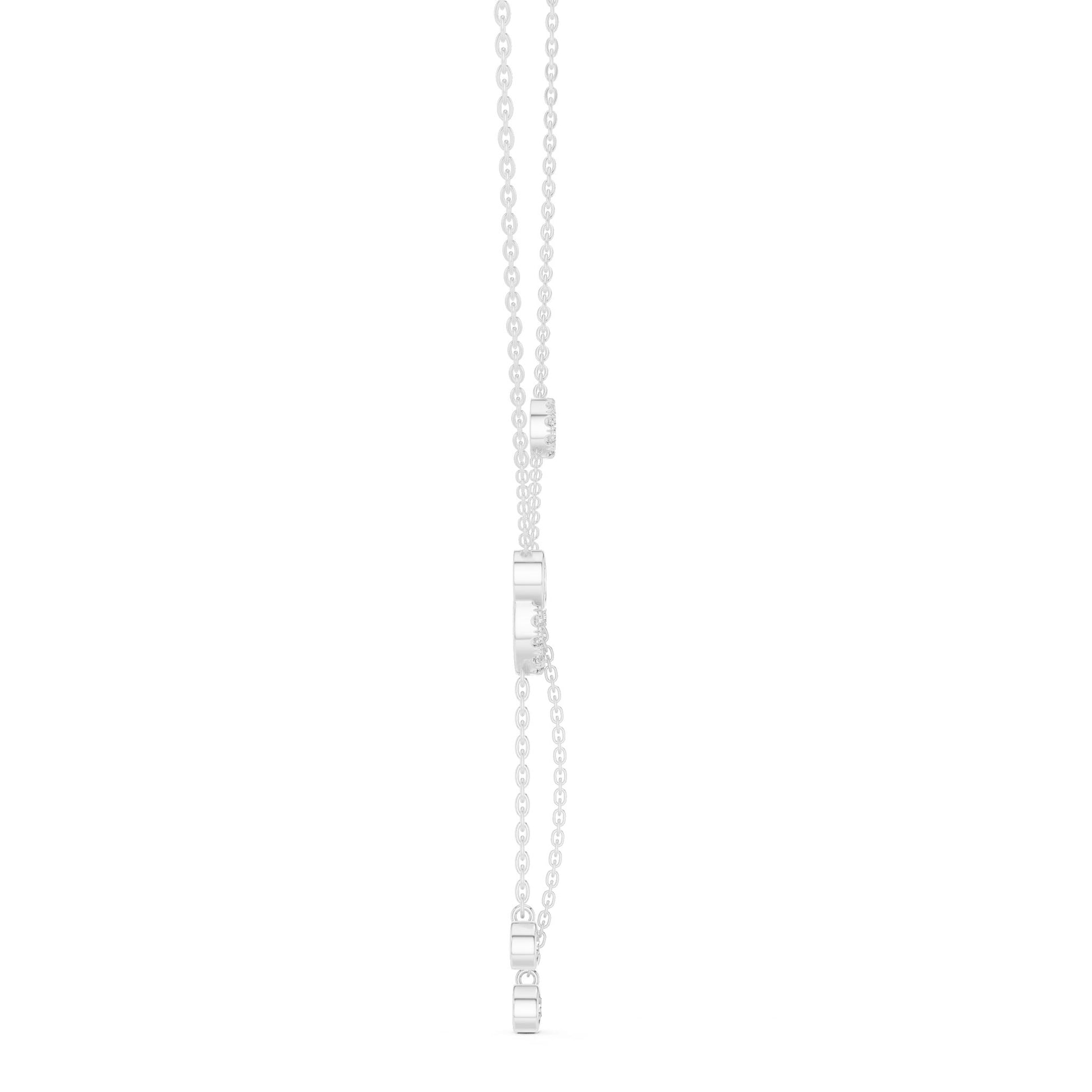Round Lab Grown Diamond Pendant