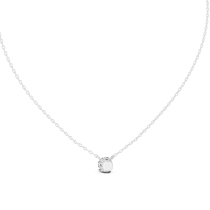 Round Lab Grown Diamond Pendant