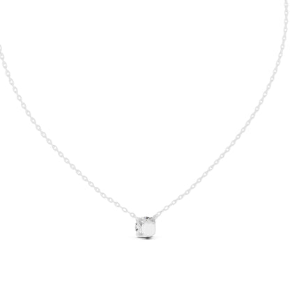 Round Lab Grown Diamond Pendant