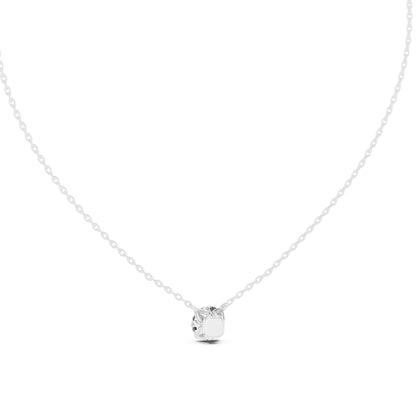 Round Lab Grown Diamond Pendant
