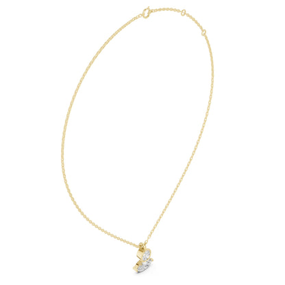 Round Lab Grown Diamond Pendant