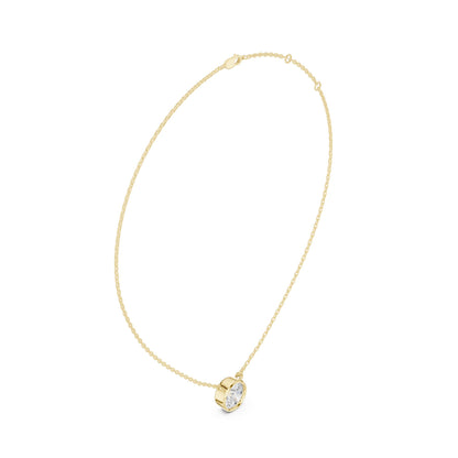 Round Lab Grown Diamond Pendant