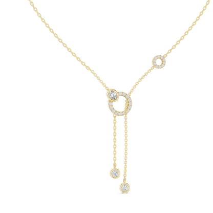 Round Lab Grown Diamond Pendant