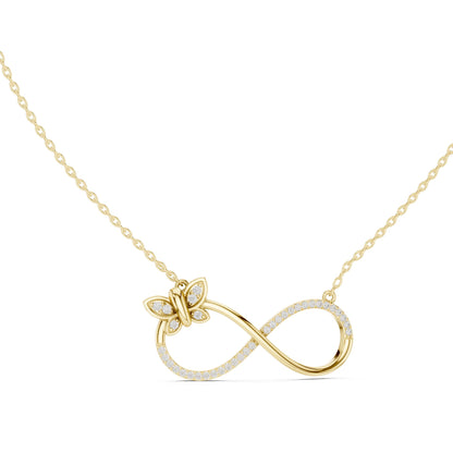 Round Lab Grown Diamond Pendant