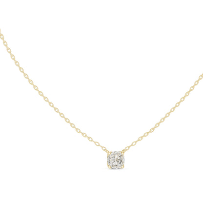 Round Lab Grown Diamond Pendant
