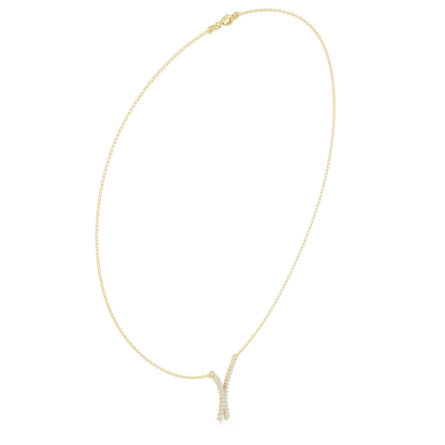 Round Lab Grown Diamond Pendant