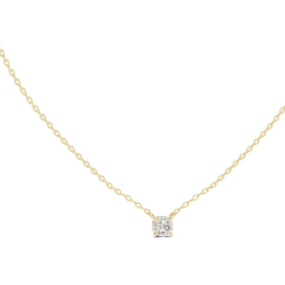 Round Lab Grown Diamond Pendant