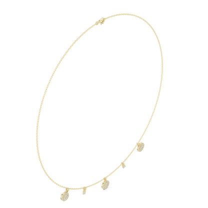 Round Lab Grown Diamond Pendant