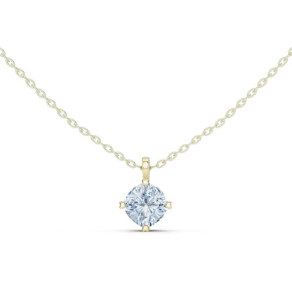 Round Lab Grown Diamond Pendant