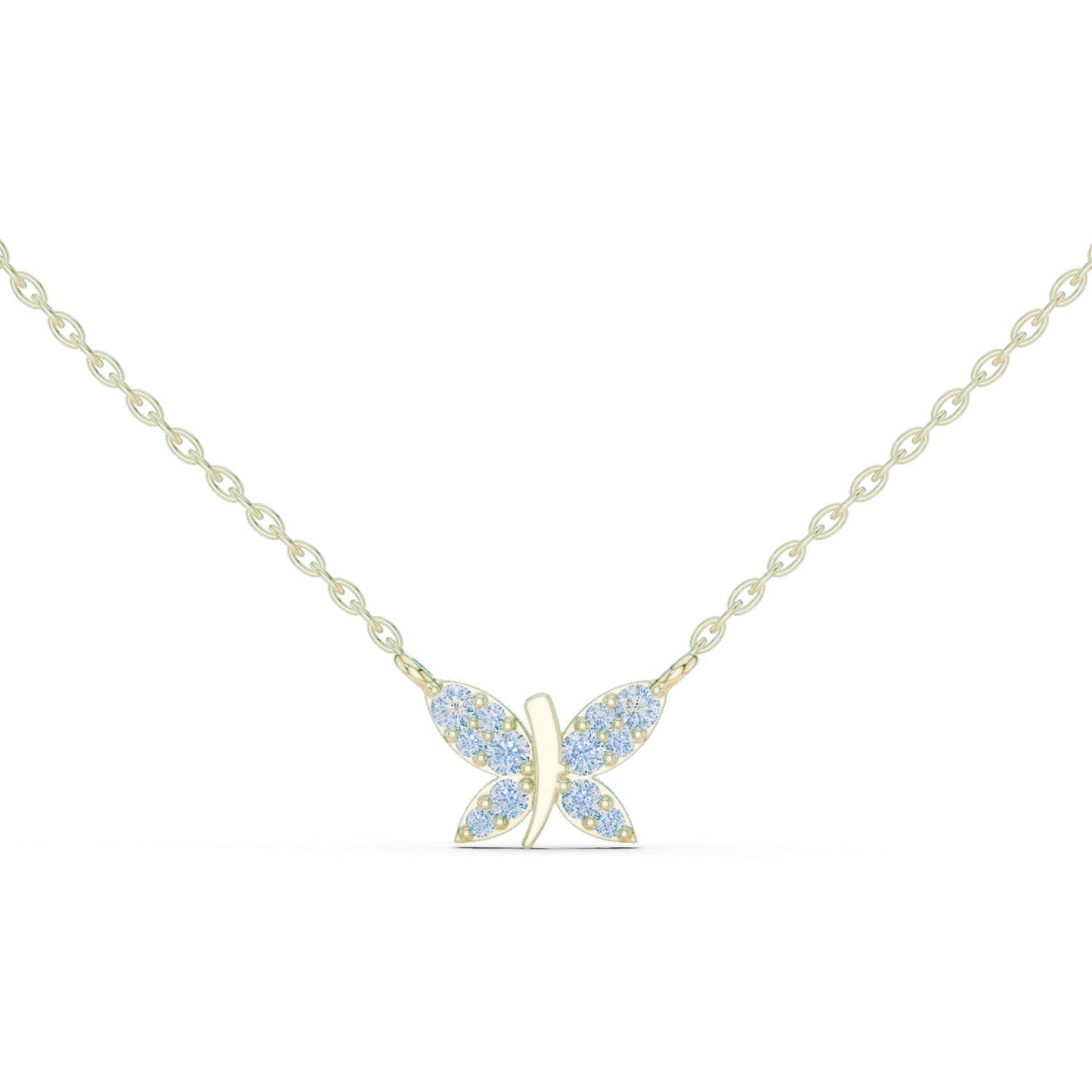 Round Lab Grown Diamond Pendant