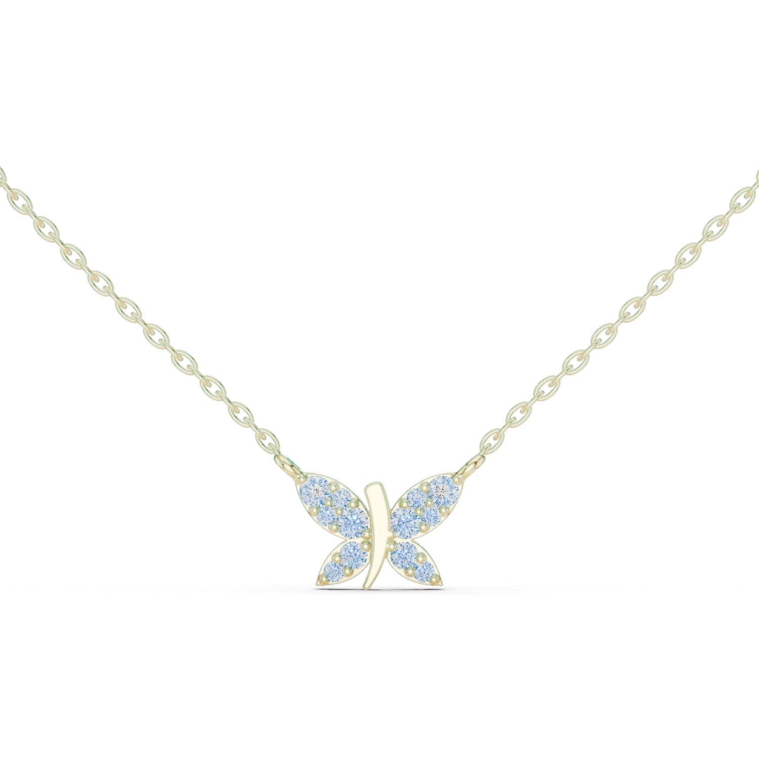 Round Lab Grown Diamond Pendant