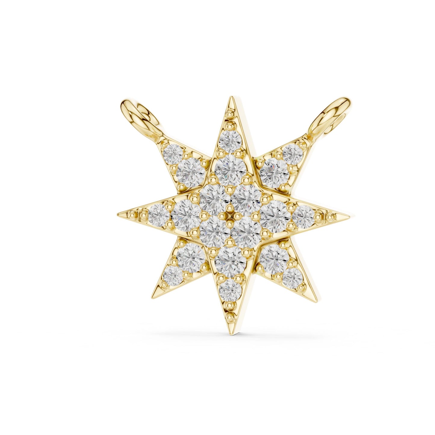 Round Lab Grown Diamond Pendant