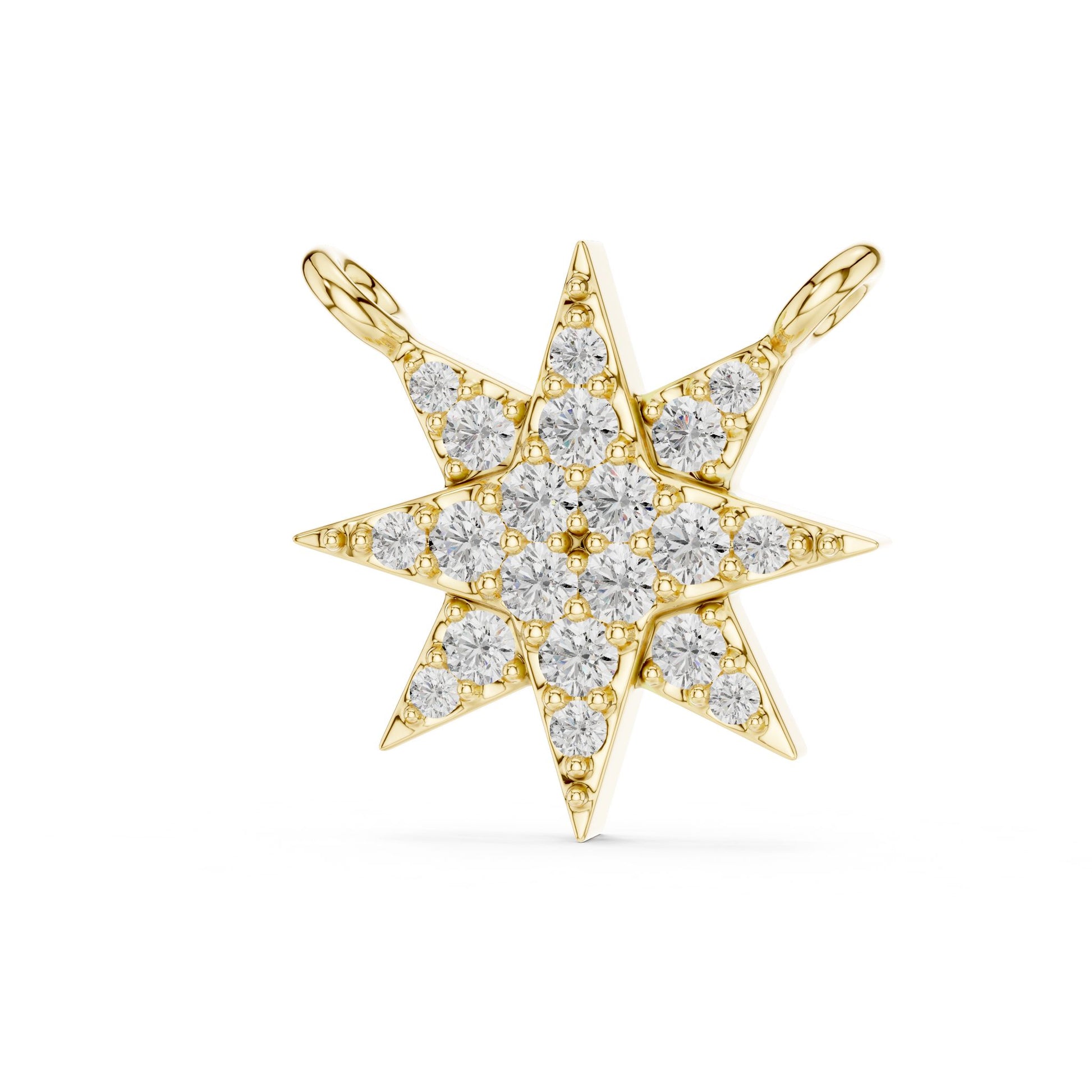 Round Lab Grown Diamond Pendant
