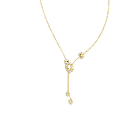 Round Lab Grown Diamond Pendant