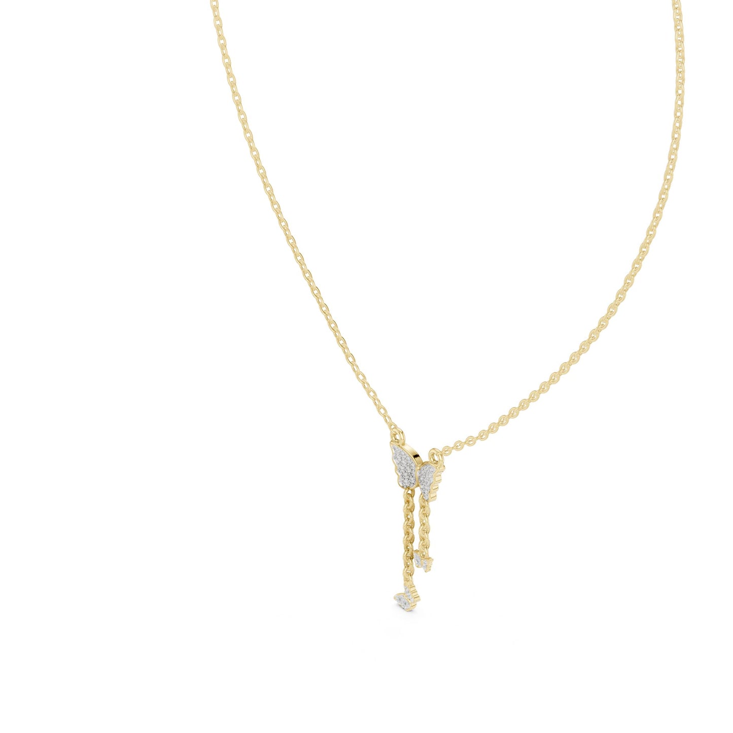 Round Lab Grown Diamond Pendant