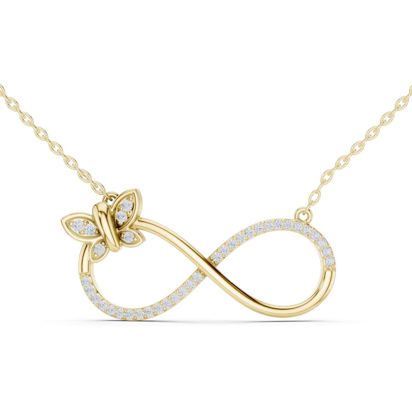 Round Lab Grown Diamond Pendant