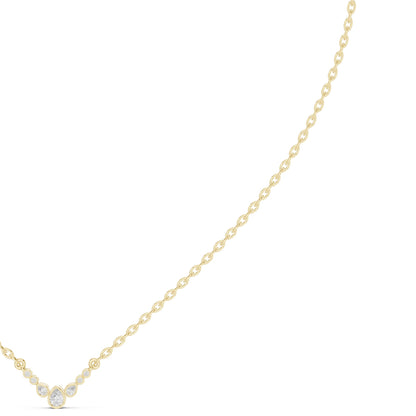 Round Lab Grown Diamond Pendant