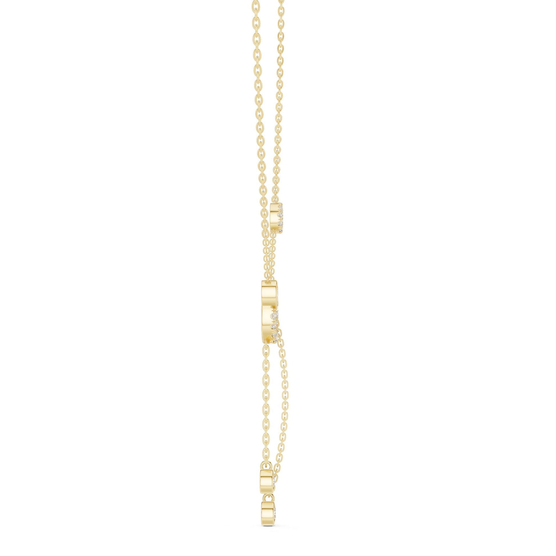 Round Lab Grown Diamond Pendant