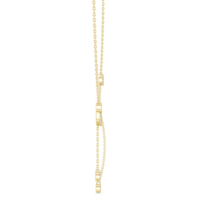 Round Lab Grown Diamond Pendant