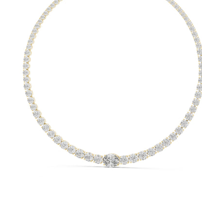 Round Lab Grown Diamond Pendant