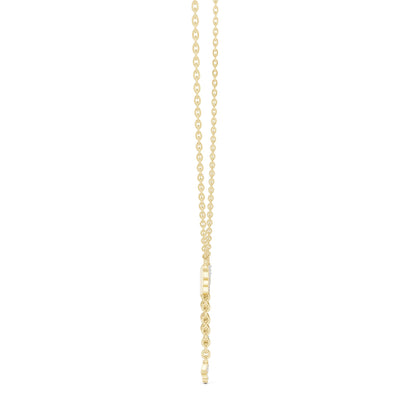 Round Lab Grown Diamond Pendant