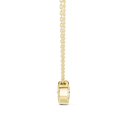 Round Lab Grown Diamond Pendant